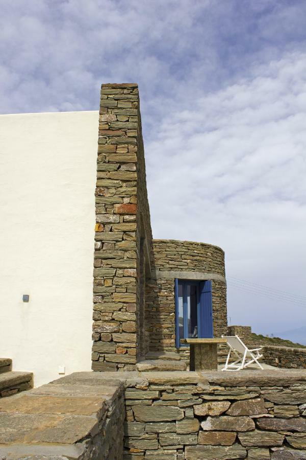 Bioclimatic Stone Built Villa Kastriani Екстер'єр фото